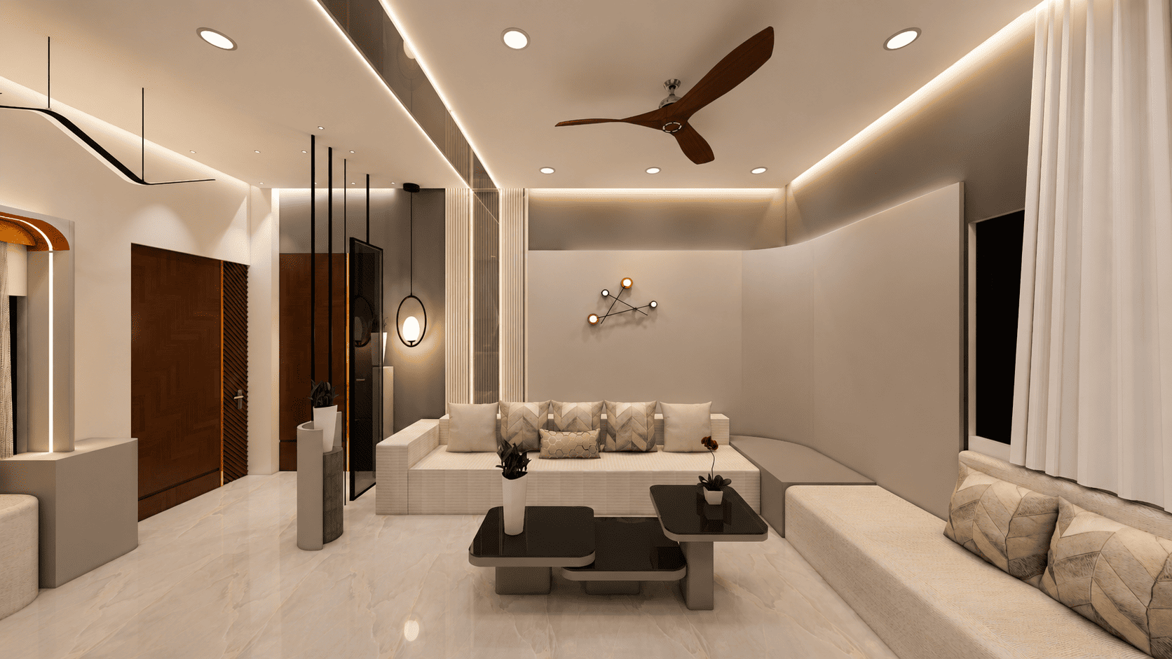 Villa Meridian residential architecture project in Alibaug, Maharashtra