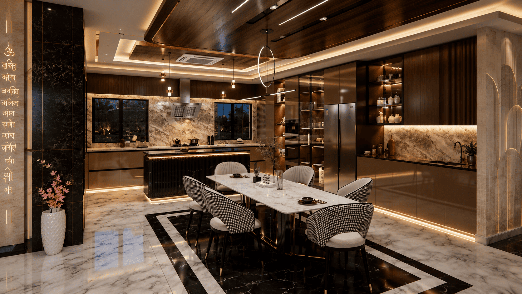Modern living room interior